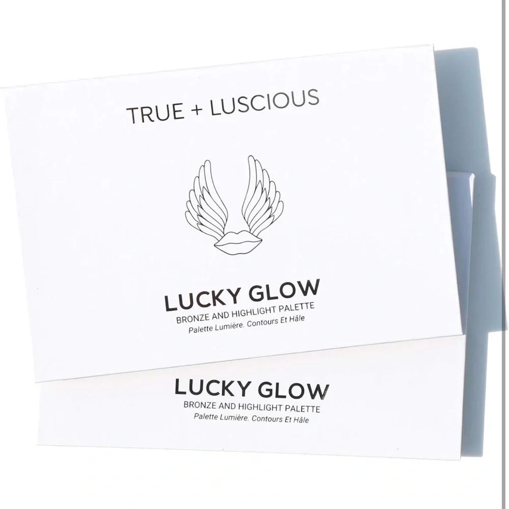 True + Luscious Lucky Glow Palette Multi-use Highlighter, Blush & Bronzer. NEW!
